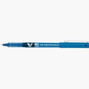 Pilot Hi-Tecpoint V5 Fine Tip 0.5mm Blue Rollerball Pen