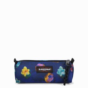 Trousse scolaire Benchmark single flowerblur Navy - 1 compartiment