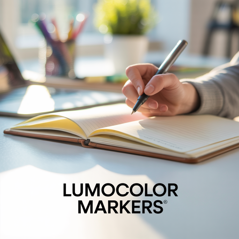 Boite de 10 feutres Lumocolor permanent 0,4mm noir – Image 2