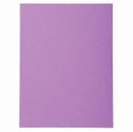 Pack of 100 lilac folders 220g FOREVER, size 24x32 cm