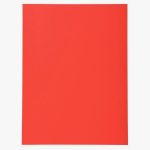 Pack of 100 red FOREVER folders, 220gsm, size 24x32 cm