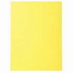 Pack of 100 yellow 220g file folders FOREVER, 24x32 cm size