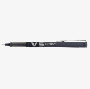 12 rollers V5 Hi-Tecpoint pointe fine 0,5mm noir Pilot