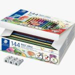 Set of 144 Noris Colour Triangular Coloured Pencils