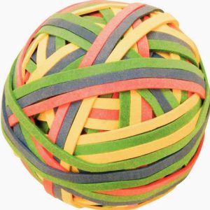 Set of 200 Rubber Wristbands