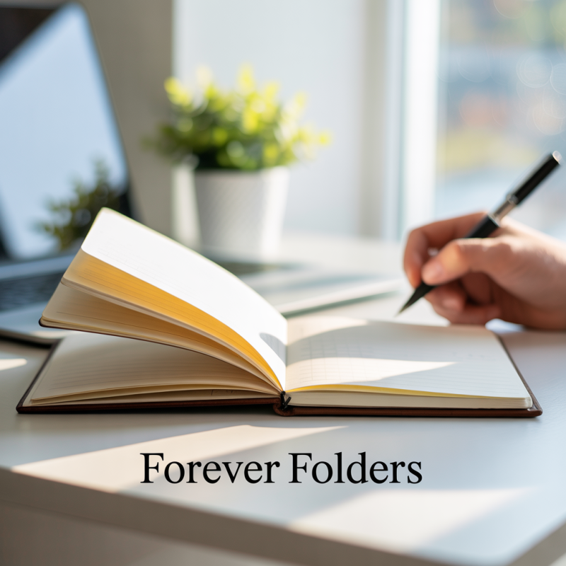 Paquet de 100 chemises 220g FOREVER, format 24x32 cm, rouge – Image 4