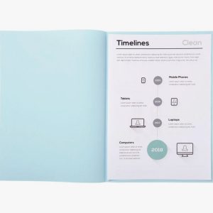 Pack of 250 light blue 60gsm subfolders, size 22x31 cm