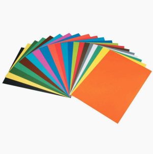 Set of 10 sheets Carta 50x65 cm 270g dark green