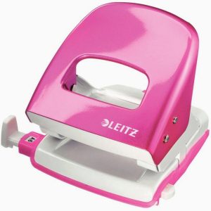Wow Pink 2-Hole Punch, 30-Sheet Capacity