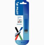 Blister 4 recharges pour Frixion Ball 4 Couleurs bleues