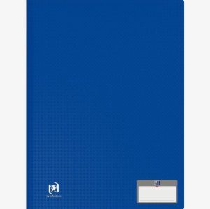 Protège-documents MEMPHIS 40 pochettes fixes 80 vues coloris bleu