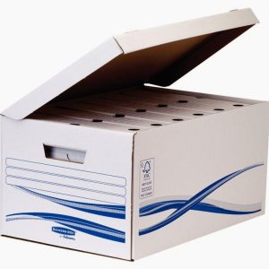 Container Flip Top Maxi Basic + 6 boites d'archives Bas A4+ dos 8cm