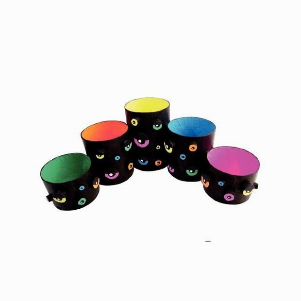 Set of 8 broad chisel tip markers, 8 mm, assorted colors – Image 16