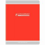 Cahier de devoirs rouge Conquerant 48 pages 90g 17 x 22 cm Seyes