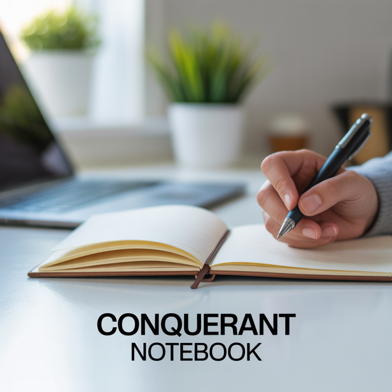 Cahier d'écriture coloris assortis Conquerant 32 pages 90g 17 x 22 cm Double ligne 3 mm IV – Image 4