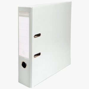 A4 Lever Arch File, 8 cm Spine, White