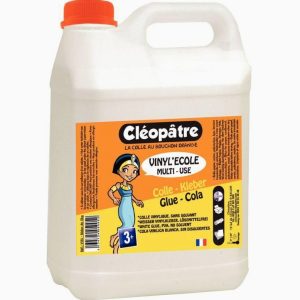 5L Container of White Vinyl Adhesive