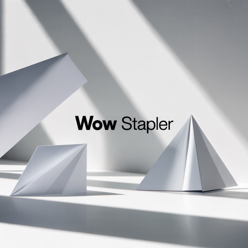 Agrafeuse pince Wow 5531 15 feuilles jaune – Image 2