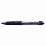 Stylo bille Powertank rétractable pointe moyenne noir