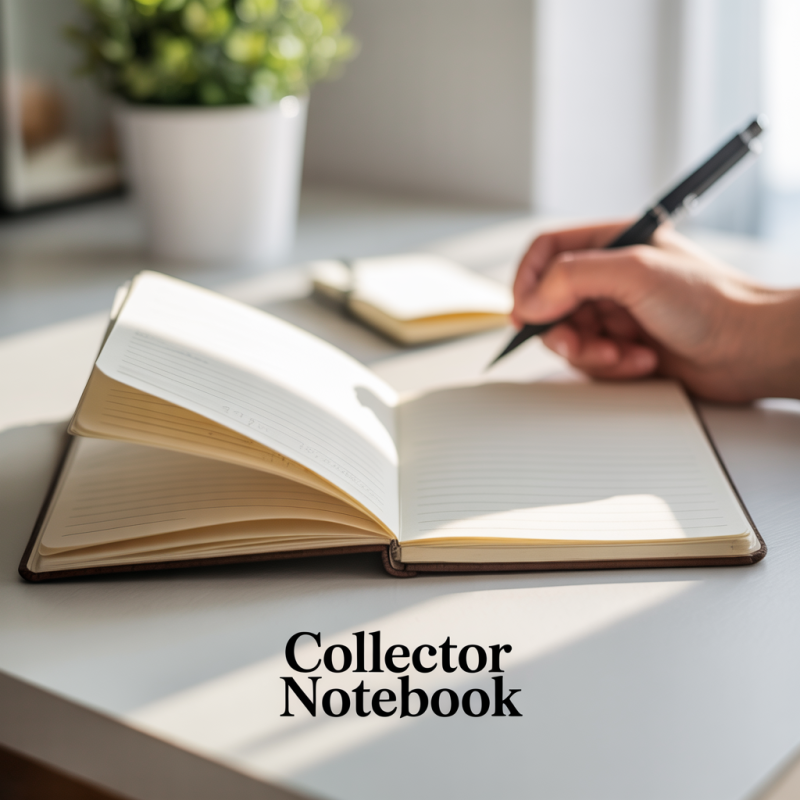 Spiral Bound Collector Notebook, A4+ Size, 6mm Ruled, 160 Detachable Sheets – Image 2