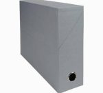 90mm Grey Canvas Spine Transfer File Box