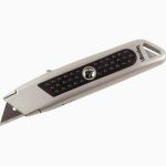 Auto-Retracting Metal Box Cutter Utility Knife