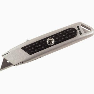 Auto-Retracting Metal Box Cutter Utility Knife