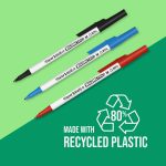 8 stylos bille Kilometrico coloris assortis Papermate