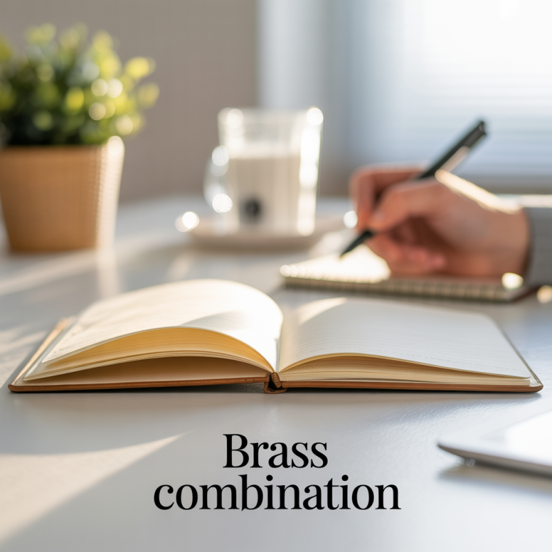 Brass Combination Padlock 28mm – Image 2