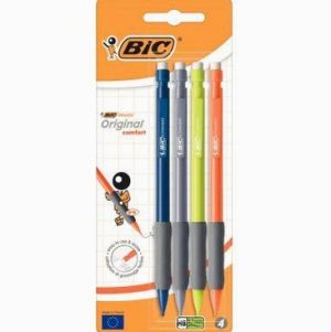 Set of 4 Comfort Mechanical Pencils 0.7 mm