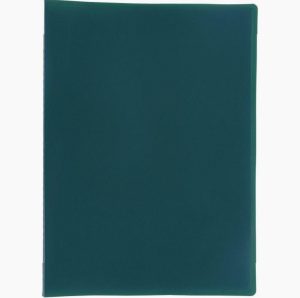 Protège-documents couverture souple en polypropylène 80 vues, vert