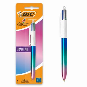 Bliste de stylo à bille 4 couleurs shine gradient
