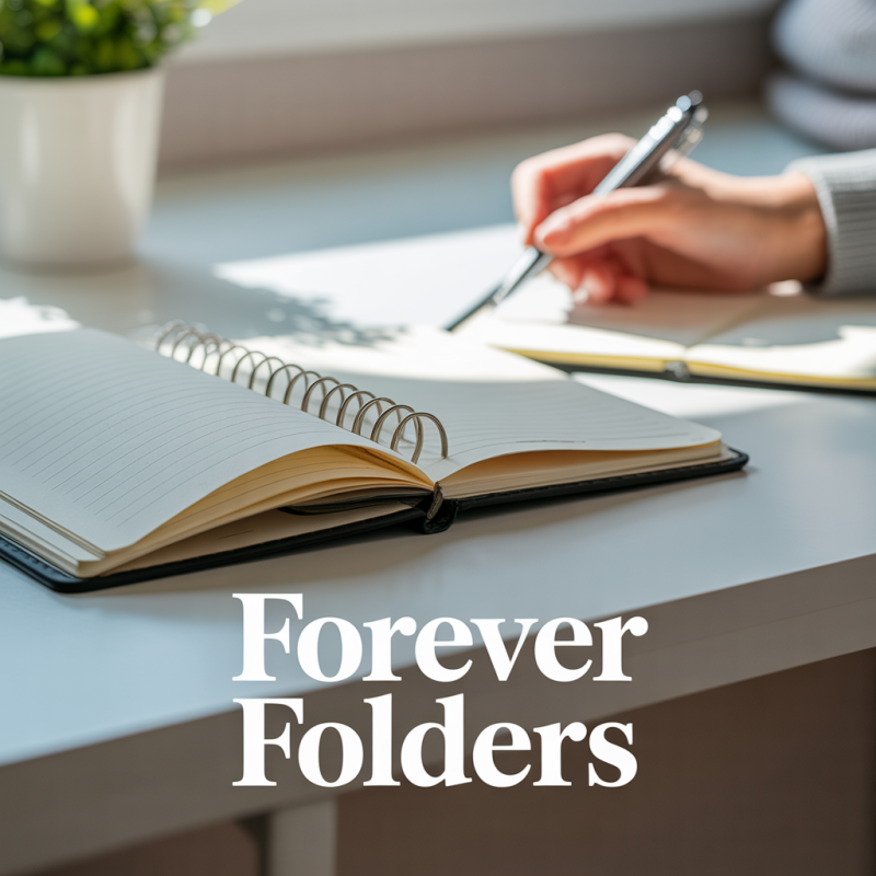 Paquet de 100 chemises 220g FOREVER, format 24x32 cm, vert vif – Image 2