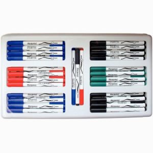 Classpack de 72 marqueurs tableau blanc pointe moyenne assortis