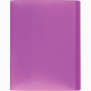 Document Sleeve Organizer ColorFresh, 60 Pockets, Purple