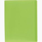 Color Fresh Document Holder, 60 Pockets, Light Green