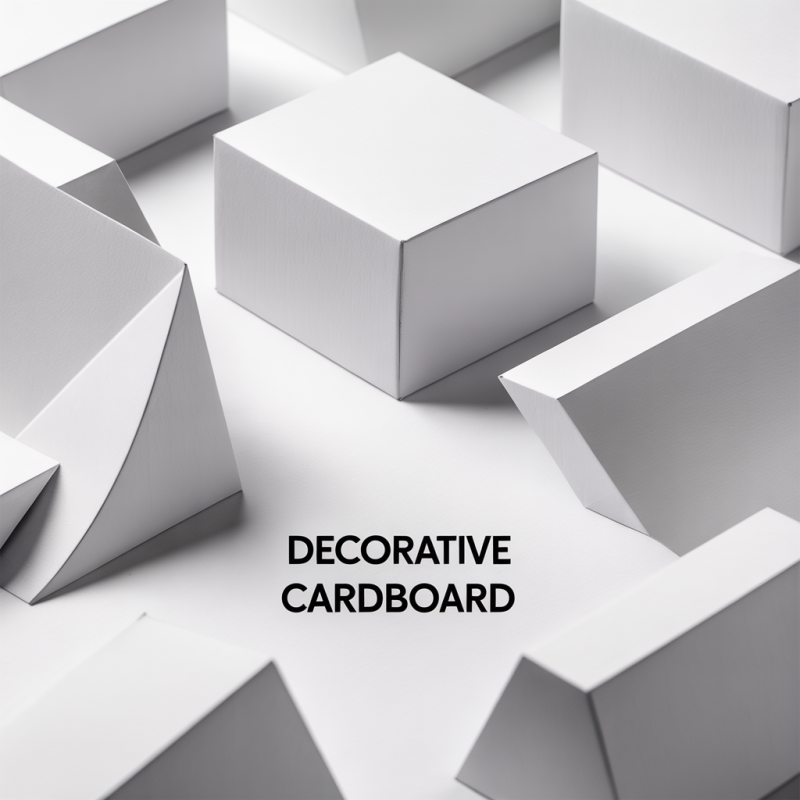 Lot de 10 vide-poches en carton à décorer – Image 2