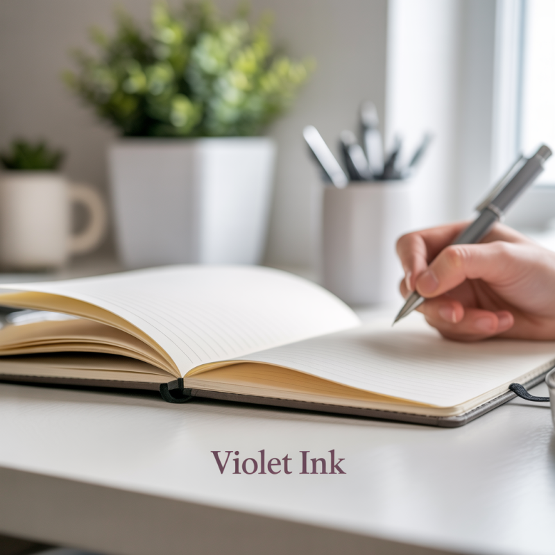 Blister de 3 recharges REF 6/4912 ENCRE VIOLET – Image 2