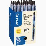16 + 4 offerts stylos encre gel B2P noirs Pilot
