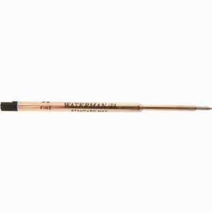 Recharge de stylo bille Maxima pointe fine noir Waterman