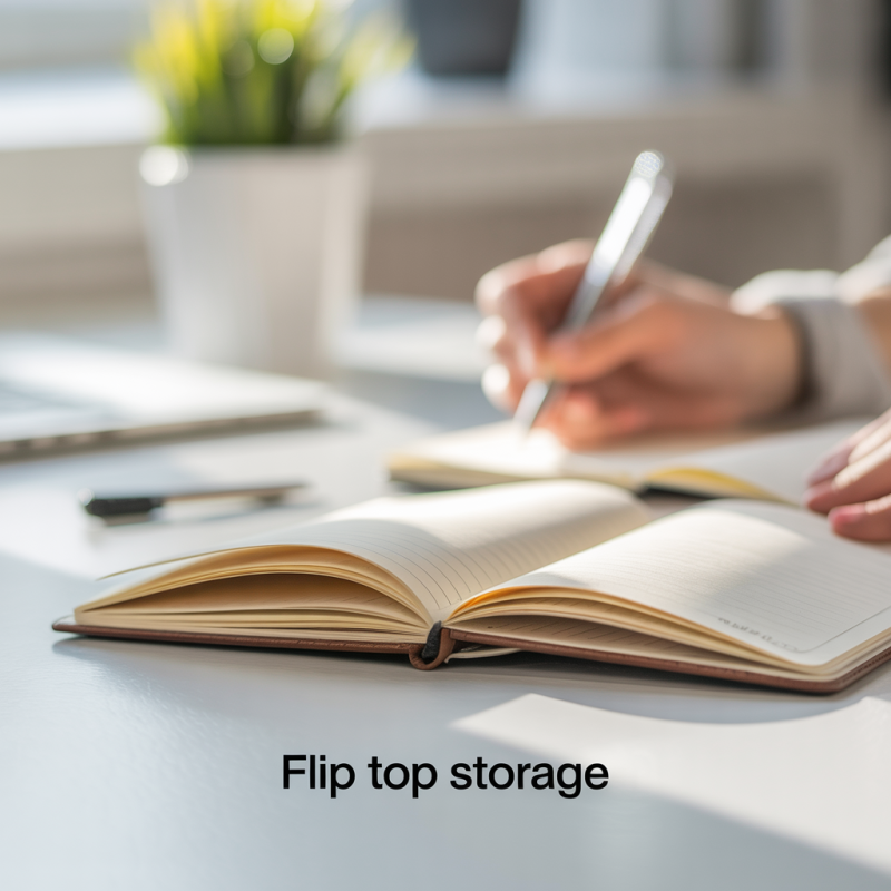 Container Flip Top Maxi Basic + 6 boites d'archives Bas A4+ dos 8cm – Image 4