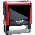 Timbre X-Print automatic red-ink commercial formula stamp "REMINDER"