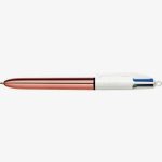 Bic Four-Color Shine Ballpoint Pen in Rose Gold