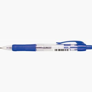 Gel Ink Pen with Retractable Grip, 0.7mm, Blue