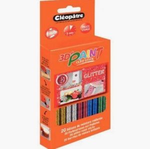 Pack of 20 glitter glue refills