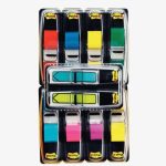 Set of 280 Slim Index Tabs + 48 Free Arrow Markers