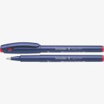 Schneider Topball 847 Liquid Ink Roller Pen, 0.5mm Conical Tip, Red