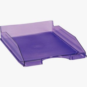 Translucent Lilac Letter Tray