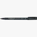 Boite de 10 feutres Lumocolor permanent 0,4mm noir