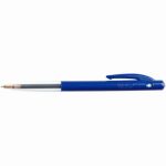 Stylo bille M10 rétractable pointe moyenne bleu